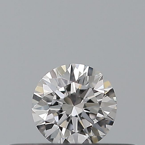 0.19 carat F-VVS2 Excellent cut Natūralus Round Deimantas (1)