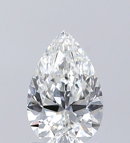 1.01 carat G-VS1 Natūralus Pear Deimantas (1)
