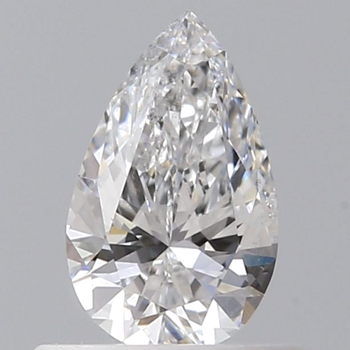 0.44 carat E-SI1 Natūralus Pear Deimantas (1)