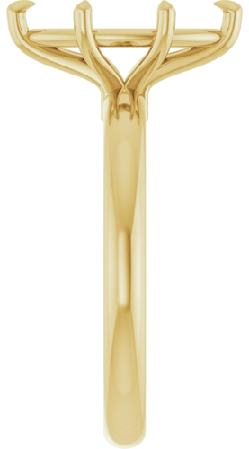 Sužadėtuvių Žiedas „Claw-Prong“ 10k yellow gold Marquise 12mm x 6mm (4)