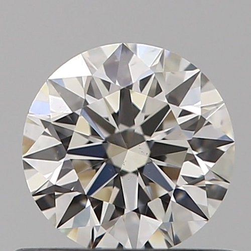 0.52 carat I-SI1 Excellent cut Natūralus Round Deimantas (1)