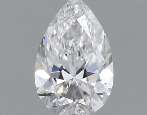0.31 carat D-VVS1 Natūralus Pear Deimantas (1)