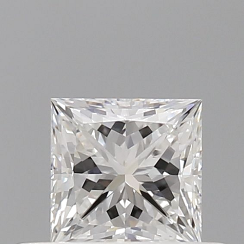 0.4 carat F-VVS1 Natūralus Princess Deimantas (1)