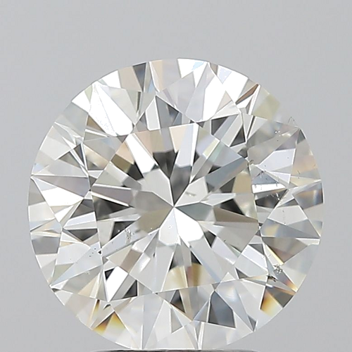 2.81 carat I-SI1 Excellent cut Natūralus Round Deimantas (1)