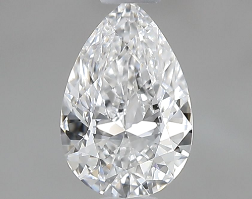 0.5 carat E-VVS2 Natūralus Pear Deimantas (1)