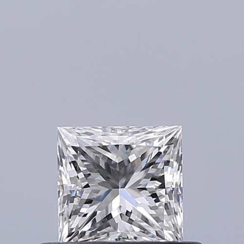0.42 carat F-IF Natūralus Princess Deimantas (1)