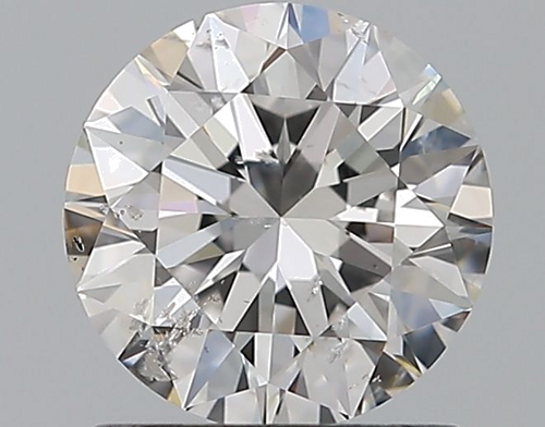 1.01 carat E-SI2 Excellent cut Natūralus Round Deimantas (1)