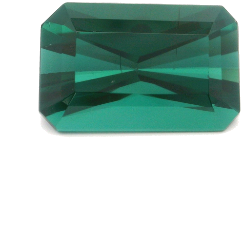 6.73 carat GREEN Octagonal Tourmaline (1)