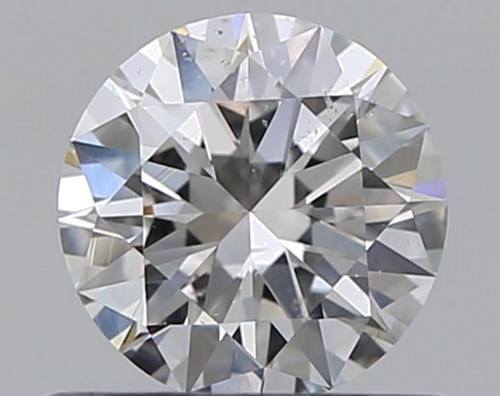 0.5 carat G-SI1 Excellent cut Natūralus Round Deimantas (1)