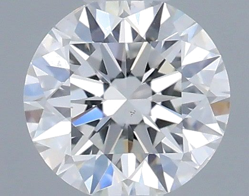 0.35 carat F-SI1 Excellent cut Natūralus Round Deimantas (1)