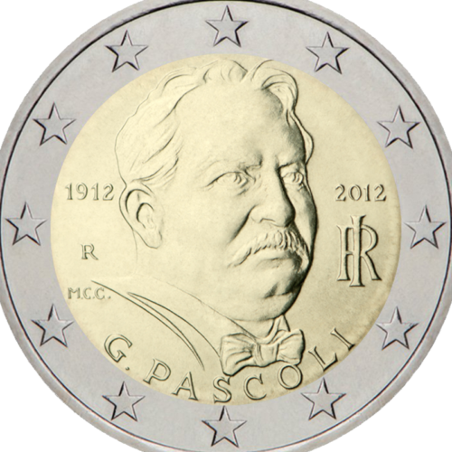 2012 Italy Pascoli 2 euro coin (2)