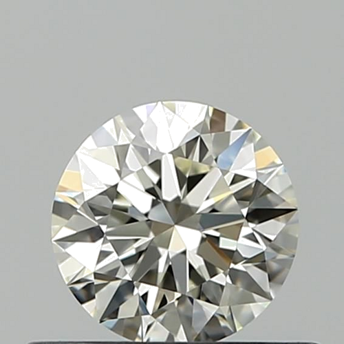 0.44 carat K-VVS2 Excellent cut Natūralus Round Deimantas (1)