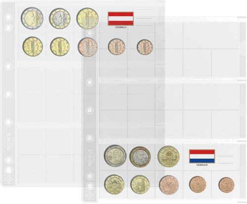 Euro monetų albumas Numis (2)