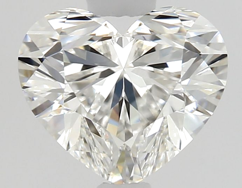 1.01 carat F-VVS1 Natūralus Heart Deimantas (1)