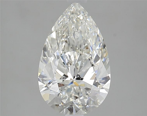 2.51 carat I-SI2 Natūralus Pear Deimantas (1)