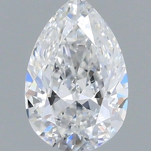 0.3 carat E-SI2 Natūralus Pear Deimantas (1)
