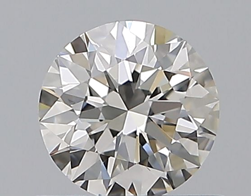 0.52 carat H-VVS2 Excellent cut Natūralus Round Deimantas (1)