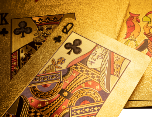 Gold Playing Cards 7777 (2)