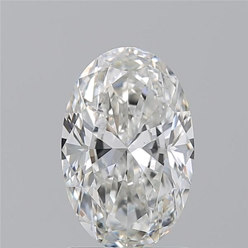 1.5 carat H-SI1 Natūralus Oval Deimantas (1)