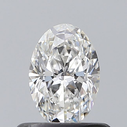 0.51 carat F-VVS1 Natūralus Oval Deimantas (1)
