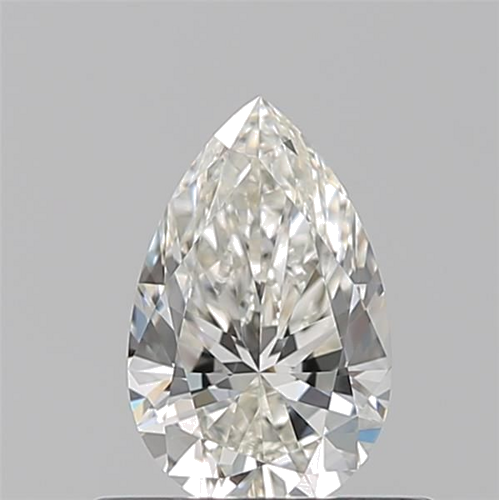 0.51 carat I-VVS1 Natūralus Pear Deimantas (1)