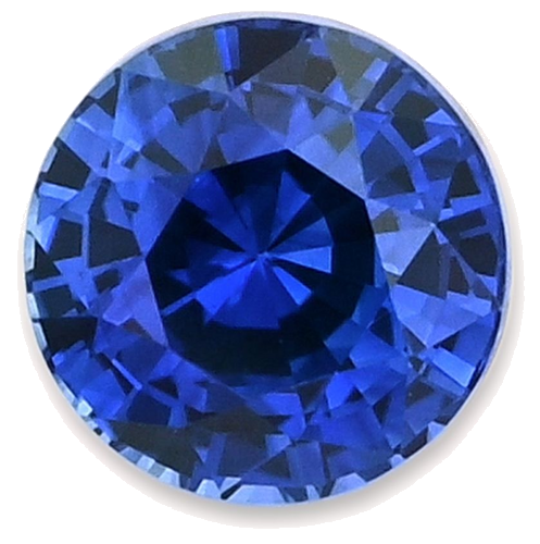 0.65 carat BLUE Round Safyras (1)