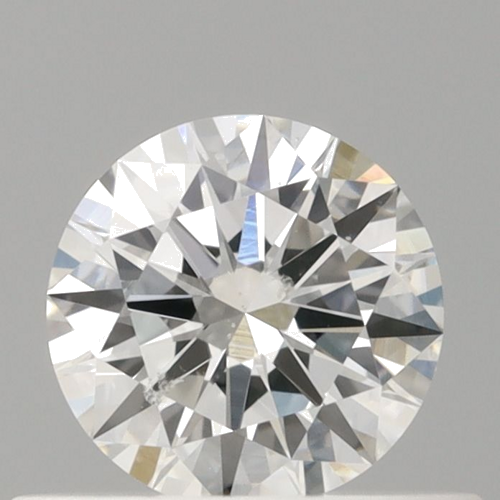 0.45 carat F-SI1 Excellent cut Natūralus Round Deimantas (1)