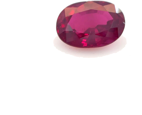 0.58 carat RED Oval Rubinas (1)