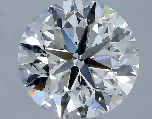 0.9 carat I-SI1 Very Good cut Natūralus Round Deimantas (1)