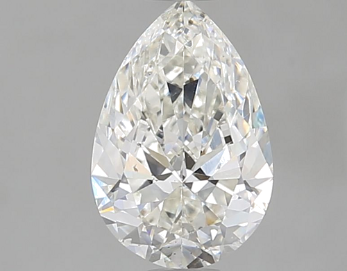 0.9 carat I-SI1 Natūralus Pear Deimantas (1)