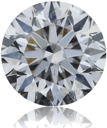 0.51 carat F-SI2 Very Good cut Natūralus Round Deimantas (1)