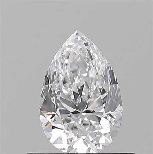 0.5 carat D-VVS1 Natūralus Pear Deimantas (1)