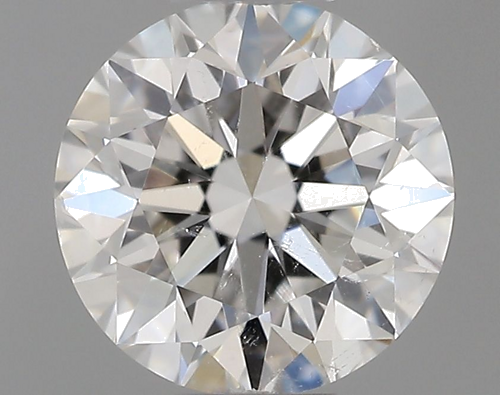 0.5 carat F-SI2 Very Good cut Natūralus Round Deimantas (1)