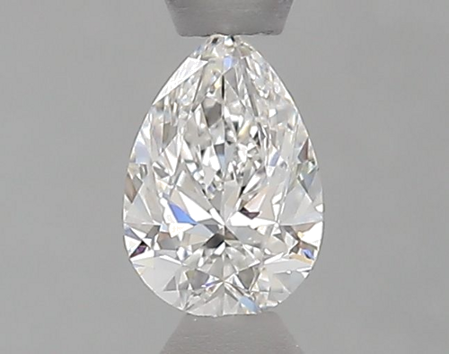 0.4 carat E-VVS2 Natūralus Pear Deimantas (1)