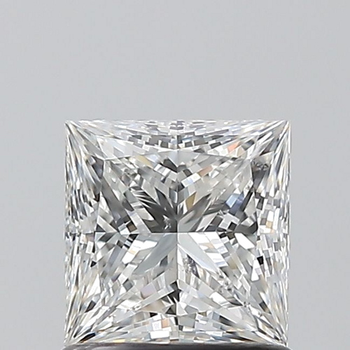 1.0 carat E-SI2 Natūralus Princess Deimantas (1)
