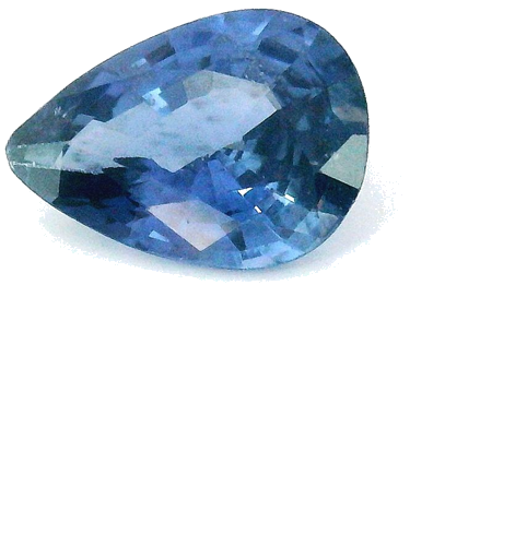 0.7 carat BLUE Pear Safyras (1)