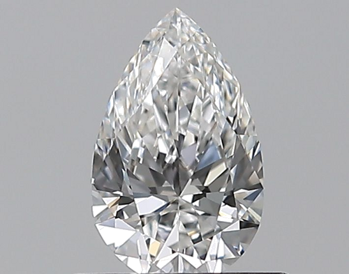 0.52 carat E-VS1 Natūralus Pear Deimantas (1)