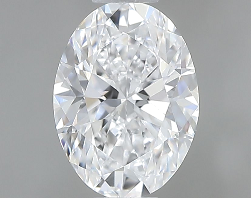 0.5 carat D-VVS2 Natūralus Oval Deimantas (1)