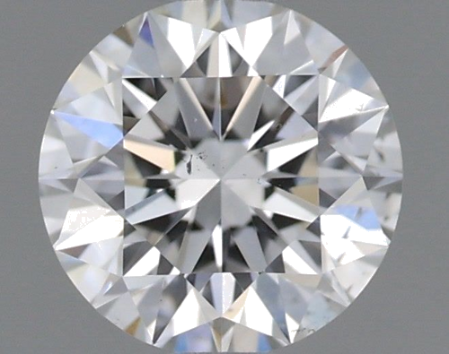 0.37 carat F-SI1 Excellent cut Natūralus Round Deimantas (1)