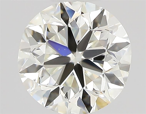 0.5 carat J-VVS2 GD cut Natūralus Round Deimantas (1)