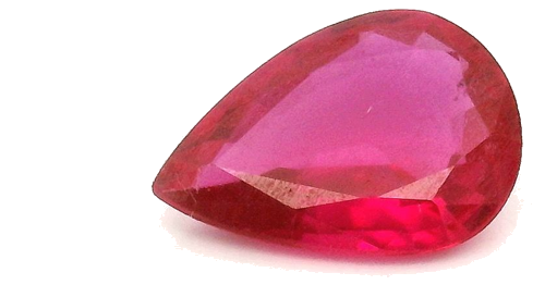 0.55 carat RED Pear Rubinas (1)