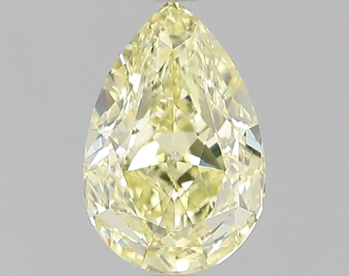 0.94 carat Fancy Yellow-VS1 Natūralus Pear Deimantas (1)