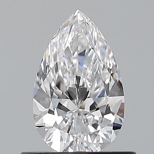 0.6 carat D-VS1 Natūralus Pear Deimantas (1)