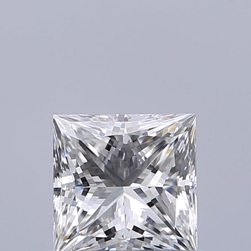 0.6 carat G-VVS2 Natūralus Princess Deimantas (1)