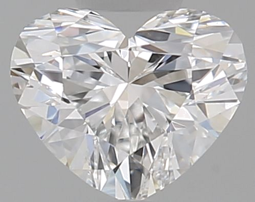 0.29 carat E-VVS1 Natūralus Heart Deimantas (1)