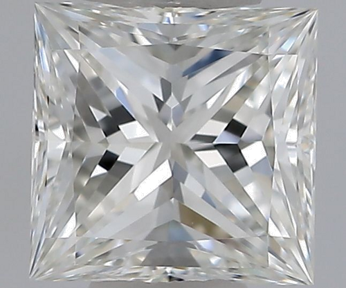 0.6 carat G-VVS1 Natūralus Princess Deimantas (1)