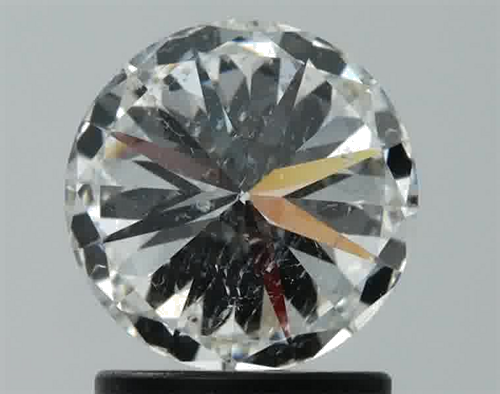 1.51 carat G-SI2 Very Good cut Natūralus Round Deimantas (1)