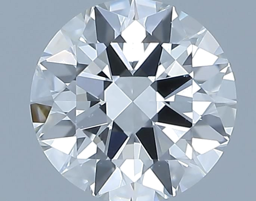 0.5 carat F-VVS1 Excellent cut Natūralus Round Deimantas (1)