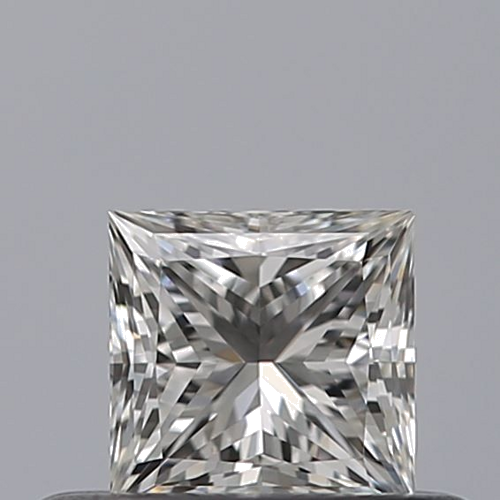 0.37 carat F-VVS1 Natūralus Princess Deimantas (1)