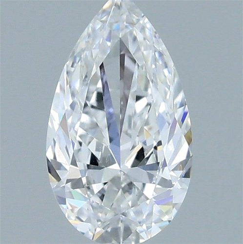 0.41 carat D-SI1 Natūralus Pear Deimantas (1)